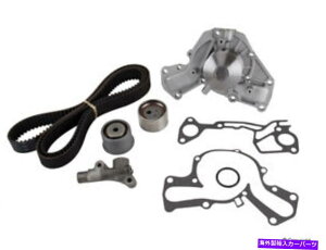 Water Pump 3000gt�A�X�e���X�ADiamante TCKWP195A�p�̃E�H�[�^�[�|���v�t���G���W���^�C�~���O�x���g�L�b�g Engine Timing Belt Kit with Water Pump for 3000GT, Stealth, Diamante TCKWP195A�y���s�A���i�z