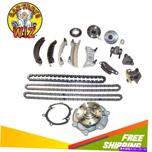 Water Pump �^�C�~���O�`�F�[���L�b�g�E�H�[�^�[�|���v�K��04-07 Saturn Suzuki 2.8L 3.6L Vin 7 Cu.170 N36a Timing Chain Kit Water Pump Fits 04-07 Saturn Suzuki 2.8L 3.6L VIN 7 Cu.170 N36A�y���s�A���i�z