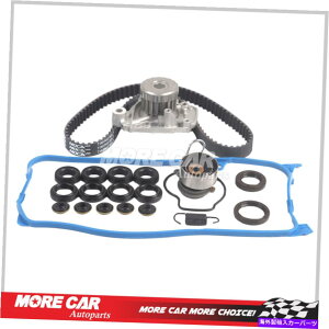Water Pump �^�C�~���O�x���g�L�b�g�E�H�[�^�[�|���v�I�C���V�[���Z�b�g�t�B�b�g01-05�z���_�V�r�b�N1.7L D17A1 A2 A6 Timing Belt Kit Water Pump Oil Seals Set Fit 01-05 Honda Civic 1.7L D17A1 A2 A6�y���s�A���i�z