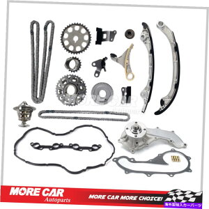 Water Pump 2005N2009Ñ^C~O`F[LbgEH[^[|vT[X^bgg^^R}2.7L L4 2trfe Timing Chain Kit Water Pump Thermostat for 2005-2009 Toyota Tacoma 2.7L L4 2TRFE