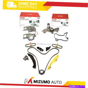 Water Pump �^�C�~���O�`�F�[���L�b�g�E�H�[�^�[�|���vw/ 3�{���g�t�����W�t�B�b�g15-16�t�H�[�hF-150�����J�[��3.5L Timing Chain Kit Water Pump w/ 3-Bolt Flange Fit 15-16 Ford F-150 Lincoln 3.5L�y���s�A���i�z