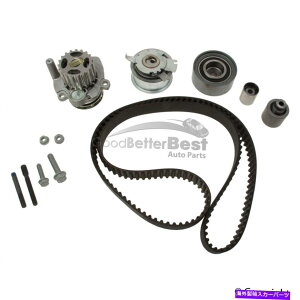 Water Pump EH[^[|vt1̐VHEPUGW^C~OxgLbgPK05691 A3r[gStWFb^ One New Hepu Engine Timing Belt Kit with Water Pump PK05691 A3 Beetle Golf Jetta