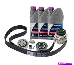 Water Pump �A�E�f�BA3 2.0L L4 TDI�f�B�[�[��2010-2013�p�̃E�H�[�^�[�|���v�t��INA�^�C�~���O�x���g�L�b�g INA Timing Belt Kit with Water Pump For Audi A3 2.0L L4 TDI Diesel 2010-2013�y���s�A���i�z
