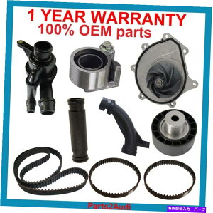 Water Pump �����h���[�o�[�t���[�����_�[2.5 OEM�p�̃E�H�[�^�[�|���v�^�C�~���O�x���g�L�b�g9 OEM PCS WATER PUMP TIMING BELT KIT 9 OEM PCS FOR LAND ROVER FREELANDER 2.5 OEMs�y���s�A���i�z
