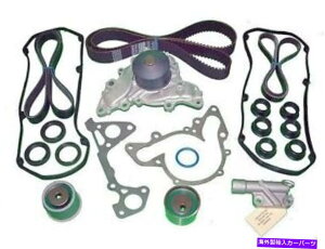 Water Pump �^�C�~���O�x���g�L�b�g�͎O�H�G�N���v�XV6 3.0L�E�H�[�^�[�|���v�e���V���i�[�h���C�u�x���g�ɓK�����܂� Timing Belt Kit FITS Mitsubishi Eclipse V6 3.0L WATER PUMP TENSIONERS DRIVEBELT�y���s�A���i