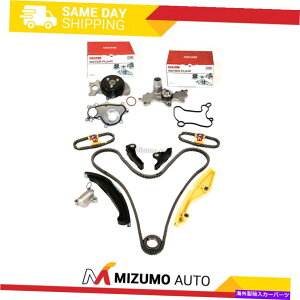 Water Pump �^�C�~���O�`�F�[���L�b�g�E�H�[�^�[�|���vW/ 3�{���g�t�����W�t�B�b�g15-17�t�H�[�h�}�X�^���O�g�����W�b�g3.5L Timing Chain Kit Water Pump w/ 3 Bolt Flange Fit 15-17 Ford Mustang Transit 3.5L�y���s�A
