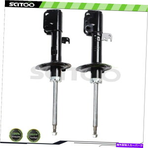 Strut Mount �t�����g���E�X�g���b�g�V���b�N�y�A�t�B�b�g2005-2010 Scion TC Base Coupe 2.4L I4 Front Left Right Struts Shocks Pair Fits 2005-2010 Scion tC Base Coupe 2.4L I4�y���s�A���i�z