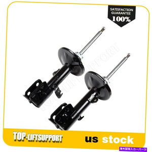 Strut Mount 2009-2010�|���e�B�A�b�N�o�C�u2.4L I4�̃t�����g�y�A�T�X�y���V�����X�g���b�g�V���b�N Front Pair Suspension Strut Shocks for 2009-2010 Pontiac Vibe 2.4L I4�y���s�A���i�z