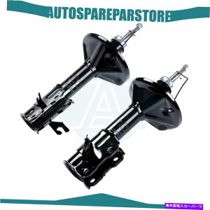 Strut Mount 1997�N����2001�N�̎O�H�~���[�W��1.8L FWD�̃t�����g�y�A�V���b�N���X�g���b�g�A�u�\�[�o�[ Front Pair Shocks & Struts Absorbers for 1997-2001 Mitsubishi Mirage 1.8L FWD�y���s�A���i�z