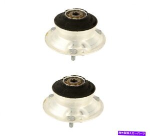 Strut Mount 2 vaico��+�E�t�����g�V���b�N�X�g���b�g�}�E���g�T�|�[�g�u�b�V���O�x�A�����O�Z�b�gBMW 2 Vaico Left+Right Front Shock Strut Mounts Support Bushings Bearing Set for BMW�y���s�A���i�z