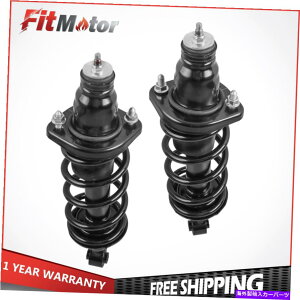 Strut Mount 01-05z_VrbNhCo[Əq̊SȃAXgbgVbNAu\[o[ Complete Rear Struts Shock Absorbers For 01-05 Honda Civic Driver & Passenger