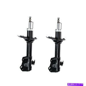 Strut Mount 00-05�g���^�G�R�[�p��2�̃t�����g�V���b�N�A�u�\�[�o�[�X�g���b�g�L�b�g�̐V�����Z�b�g New Set Of 2 Front Shock Absorber Strut Kit For 00-05 Toyota Echo�y���s�A���i�z