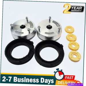 Strut Mount �y�A�t�����gL + R�V���b�N�X�g���b�g�}�E���g +�T�|�[�g�㕔�L�b�g�t�B�b�gBMW X5 X6 E70 E71 Pair Front L+R Shock Strut Mount + Support Upper Lower Kit Fit BMW X5 X6 E70 E71