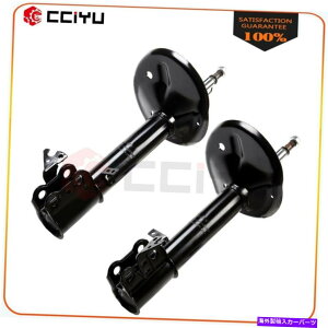 Strut Mount 1996�N����2000�N�̃X�g���b�g�V���b�N�A�u�\�[�o�[�y�A�g���^RAV4 2.0L L4�t�����g���E Struts Shock Absorbers Pair for 1996-2000 Toyota RAV4 2.0L l4 Front Left Right�y���s�A���i�z