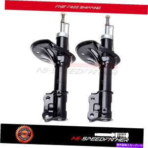 Strut Mount �t�����g�Z�b�g�V���b�N�A�u�\�[�o�[���x�A�X�g���b�g�t�B�b�g96-00�q�����_�C�G�����g��97-01�`�u���� Front Set Shocks Absorbers & Bare Strut Fits 96-00 Hyundai Elantra 97-01 Tiburon�y���s�A���i�z