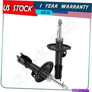Strut Mount �V�{���[�}���u�|���e�B�A�b�NG6�T�^�[���I�[���p�̃t�����g�V���b�N�X�g���b�g���ƉE�y�A�Z�b�g Front Shock Struts Left & Right Pair Set for Chevy Malibu Pontiac G6 Saturn Aura�y���s�A���i�z