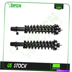 Strut Mount インテグラのためにシビックショックアブソーバーストラットショックスプリングフロント左&右ペアセット For Integra Civic Shock Absorber Strut Shocks Spring Front Left & Right Pair Set