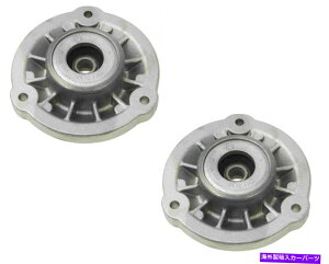 Strut Mount �d�q�T�X�y���V�����̂��߂ɁI 2 OEM��+�E�t�����g�V���b�N�X�g���b�g�}�E���gBMW�ɃZ�b�g FOR ELECTRONIC SUSPENSION! 2 OEM Left+Right Front Shock Strut Mounts Set for BMW�y���s�A���i�z