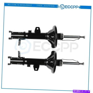 Strut Mount 1996�N����2000�N�̃q�����_�C�G�����g���̃��A�y�A�X�g���b�g�V���b�N Rear Pair Struts Shocks For 1996-2000 Hyundai Elantra Left Right ECCPP�y���s�A���i�z