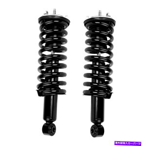 Strut Mount ���Y�p�X�t�@�C���_�[�̃t�����g�V���b�N�A�u�\�[�o�[�A�Z���u���������y�A�ɂ��܂� Pair Front Shocks Absorbers assembly Replacement for Nissan Pathfinder�y���s�A���i�z
