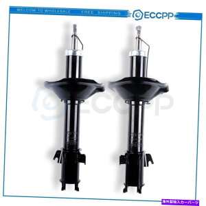 Strut Mount �X�o���A�E�g�o�b�N2000-2002�̃t�����g�y�A�X�g���b�g�V���b�N Front Pair Struts Shocks For Subaru Outback 2000-2002 Left Right ECCPP�y���s�A���i�z