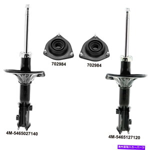 Strut Mount �t�����g�T�X�y���V�����X�g���b�g���X�g���b�g�}�E���g4PCS�t�B�b�g�q�����_�C�`�u����97-01 Front Suspension Struts & Strut Mounts 4Pcs Fits Hyundai Tiburon 97-01�y���s�A���i�z
