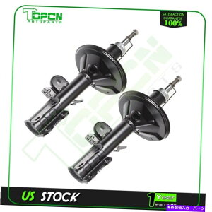 Strut Mount 1991�N����1997�N�̃g���^�v���r�A2.4L I4 AWD RWD��2�̃t�����g�K�X�[�d�X�g���b�g�̃Z�b�g Set of 2 Front Gas Charged Struts For 1991-1997 Toyota Previa 2.4L I4 AWD RWD