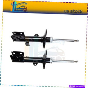 Strut Mount 2 PCS�t�����g�y�A�A�u�\�[�o�[�V���b�N2009-2013�g���^�}�g���b�N�X�̃X�g���b�g�A�Z���u�� 2 pcs Front Pair Absorbers Shocks Struts Assembly For 2009-2013 Toyota Matrix�y���s�A���i�z