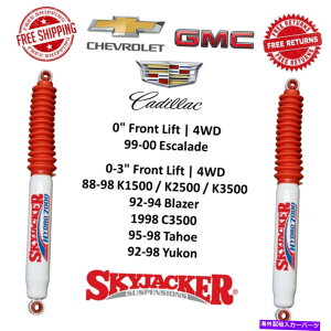 Strut Mount 88-98 K1500 K2500 K3500 Tahoe Yukon | 0-3 �t�����g Skyjacker Hydro Shocks Pair For 88-98 K1500 K2500 K3500 Tahoe Yukon | 0-3 Front�y���s�A���i�z
