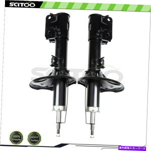Strut Mount 01-06�q�����_�C�T���^�t�F�̃t�����g���E�T�X�y���V�����V���b�N2�̃y�A Front Left Right Suspension Strut Shocks Pair of 2 For 01-06 Hyundai Santa Fe�y���s�A���i�z