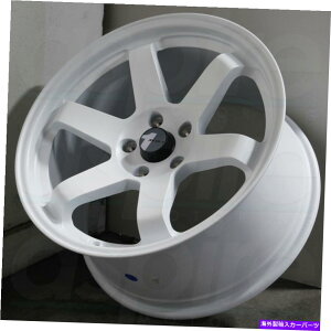 �z�C�[���@4�{�Z�b�g 18x9.5�}�b�g�z���C�g�z�C�[��avid1 av06 5x114.3 24�i4�̃Z�b�g�j73.1 18x9.5 Matte White Wheels AVID1 AV06 5x114.3 24 (Set of 4) 73.1�y���s�A���i�z