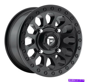 �z�C�[���@4�{�Z�b�g 14x7�}�b�g�u���b�N�z�C�[���R��D579�x�N�^�[UTV 4x137 38�i4�̃Z�b�g�j110.1 14x7 Matte Black Wheels Fuel D579 Vector UTV 4x137 38 (Set of 4) 110.1�y���s�A���i�z