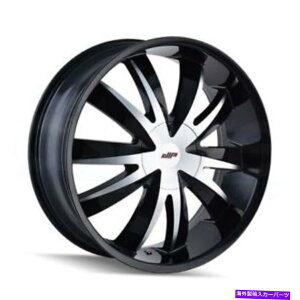 �z�C�[���@4�{�Z�b�g 18x7.5�u���b�N�@�B���H�z�C�[��Mazzi 337 Edge 5x108/5x114.3 40�i4�̃Z�b�g�j72.62 18x7.5 Black Machined Wheels Mazzi 337 Edge 5x108/5x114.3 40 (Set of 4) 72.62�y���s�A���i�z