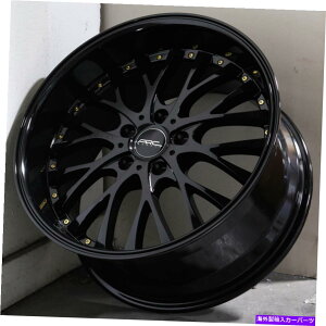 �z�C�[���@4�{�Z�b�g 18x8/18x9�u���b�N�z�C�[��ARC AR6 5x115 30/35�i4�̃Z�b�g�j73.1 18x8/18x9 Black Wheels ARC AR6 5x115 30/35 (Set of 4) 73.1�y���s�A���i�z
