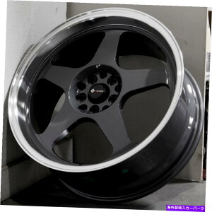 �z�C�[���@4�{�Z�b�g 18x8�n�C�p�[�u���b�N�z�C�[��VORS SP1 5x115 35�i4�̃Z�b�g�j73.1 18x8 Hyper Black Wheels Vors SP1 5x115 35 (Set of 4) 73.1�y���s�A���i�z
