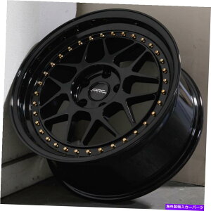 �z�C�[���@4�{�Z�b�g 18x8.5�u���b�N�z�C�[��ARC AR9 5x112 35�i4�̃Z�b�g�j73.1 18x8.5 Black Wheels ARC AR9 5x112 35 (Set of 4) 73.1�y���s�A���i�z