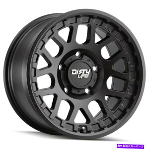 ホイール 4本セット 17x9マットブラックホイールダーティライフ9306メサ6x135 -12(4のセット)87.1 17x9 Matte Black Wheels Dirty Life 9306 Mesa 6x135 -12 (Set of 4) 87.1