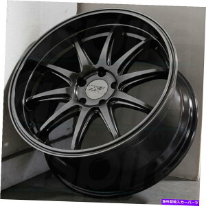 �z�C�[���@4�{�Z�b�g 18x9/18x10.5�N�����u���b�N�z�C�[��xxr 527d 5x114.3 20/20�i4�̃Z�b�g�j73.1 18x9/18x10.5 Chromium Black Wheels XXR 527D 5x114.3 20/20 (Set of 4) 73.1�y���s�A���i�z