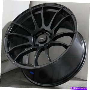 �z�C�[���@4�{�Z�b�g 18x9.5�}�b�g�u���b�N�z�C�[��avid1 av20 5x100 38�i4�̃Z�b�g�j73.1 18x9.5 Matte Black Wheels AVID1 AV20 5x100 38 (Set of 4) 73.1�y���s�A���i�z