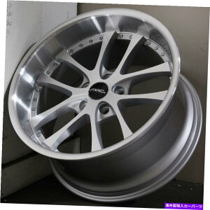 �z�C�[���@4�{�Z�b�g 18x8.5/18x9.5��@�B���H�z�C�[��ARC AR5 5x115 35/30�i4�̃Z�b�g�j73.1 18x8.5/18x9.5 Silver Machined Wheels ARC AR5 5x115 35/30 (Set of 4) 73.1�y���s�A���i�z