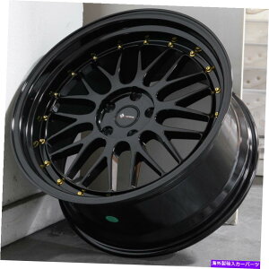 �z�C�[���@4�{�Z�b�g 18x8/18x9�O���X�u���b�N�z�C�[��VORS VR8 5x112 35/35�i4�̃Z�b�g�j73.1 18x8/18x9 Gloss Black Wheels Vors VR8 5x112 35/35 (Set of 4) 73.1�y���s�A���i�z