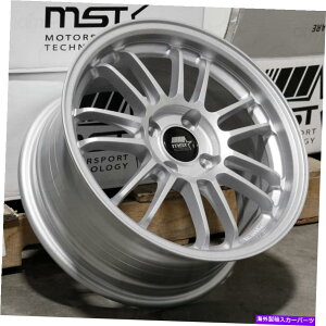 zC[@4{Zbg 15x7̂Vo[zC[MST MT45 4x100 35i4̃Zbgj73.1 15x7 Glossy Silver Wheels MST MT45 4x100 35 (Set of 4) 73.1