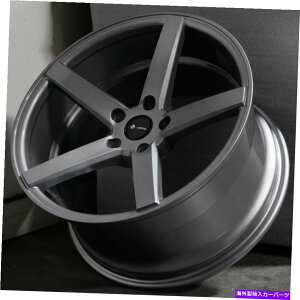 zC[@4{Zbg 18x9.5K^zC[VORS TR5 5x112 35i4̃Zbgj73.1 18x9.5 Gun Metal Wheels Vors TR5 5x112 35 (Set of 4) 73.1
