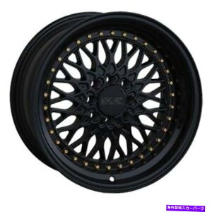�z�C�[���@4�{�Z�b�g 15x8�u���b�N�z�C�[��XXR 536 4x100/4x114.3 0�i4�̃Z�b�g�j73.1 15x8 Black Wheels XXR 536 4x100/4x114.3 0 (Set of 4) 73.1�y���s�A���i�z