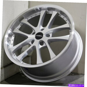 �z�C�[���@4�{�Z�b�g 18x8.5��@�B���H�z�C�[��ARC AR5 5x108 35�i4�̃Z�b�g�j73.1 18x8.5 Silver Machined Wheels ARC AR5 5x108 35 (Set of 4) 73.1�y���s�A���i�z