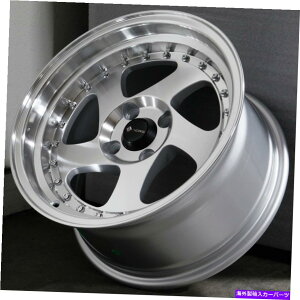 zC[@4{Zbg 15x8Vo[zC[VORS VR2 4x108 20i4̃Zbgj73.1 15x8 Silver Wheels Vors VR2 4x108 20 (Set of 4) 73.1