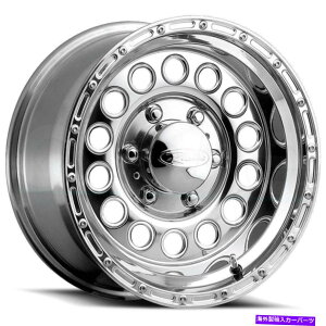 �z�C�[���@4�{�Z�b�g 15x8 Raceline 887 Rock Crusher 5x5.5/5x139.7 -32�|���b�V���z�C�[�������Z�b�g�i4�j107 15x8 Raceline 887 Rock Crusher 5x5.5/5x139.7 -32 Polished Wheels Rims Set(4) 107
