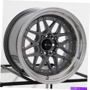 �z�C�[���@4�{�Z�b�g 15x9 VORS VR7 4X108 0�K�����^���z�C�[�������Z�b�g�i4�j73.1 15x9 Vors VR7 4x108 0 Gun Metal Wheels Rims Set(4) 73.1�y���s�A���i�z