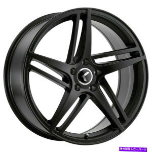 zC[@4{Zbg 18x8 Kraze KR195~m5x112 40TeubNzC[Zbgi4j66.56 18x8 Kraze KR195 Milano 5x112 40 Satin Black Wheels Rims Set(4) 66.56