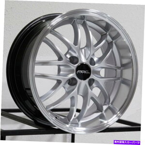 zC[@4{Zbg 15x7 ARC AR3 4x100 20nCp[Vo[zC[Zbgi4j73.1 15x7 ARC AR3 4x100 20 Hyper Silver Wheels Rims Set(4) 73.1
